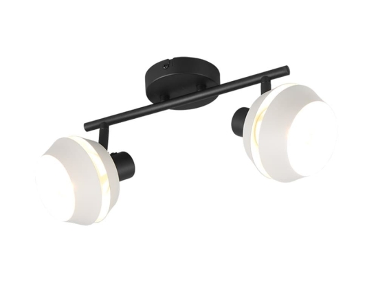 Φωτιστικό Οροφής- Σποτ Isla R86362076 2xE14 10W 37x12x21cm Warm Grey RL Lighting
