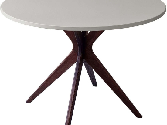 Τραπέζι Jubi Bold JUBIBOLDTROWAL8 100x73cm Walnut-Pearl Grey Mdf,Ξύλο