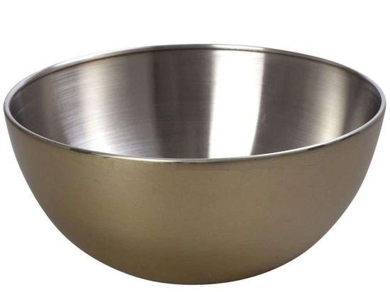 Σαλατιέρα RAP12928,5X28,5x15cm Gold Espiel Large Ανοξείδωτο Ατσάλι