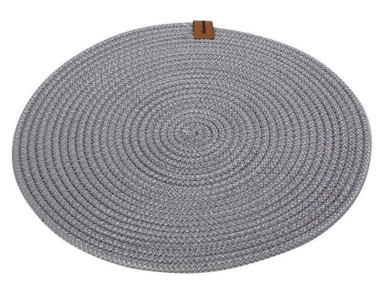 Σουπλά Στρογγυλό ROB112K6 Φ32cm Grey Espiel Σχοινί