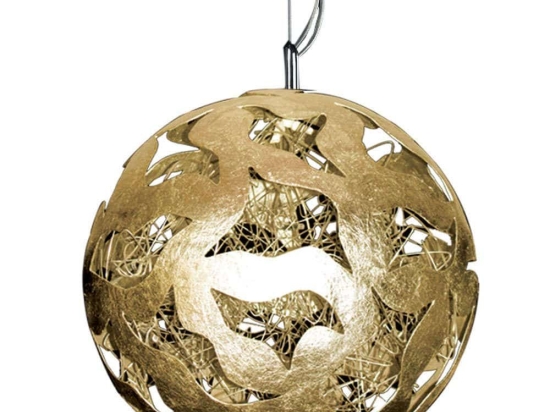 Φωτιστικό Οροφής SPHEREMD511146A Φ30x120cm 6xG4 20W Gold Aca
