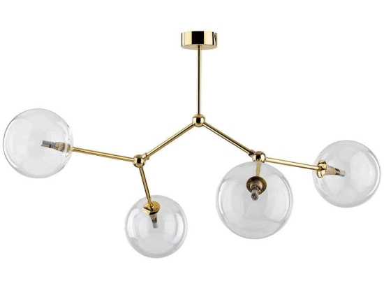 Φωτιστικό Οροφής - Πλαφονιέρα Fairy 10070 70x55x50cm 4xG9 6W Gold TK Lighting