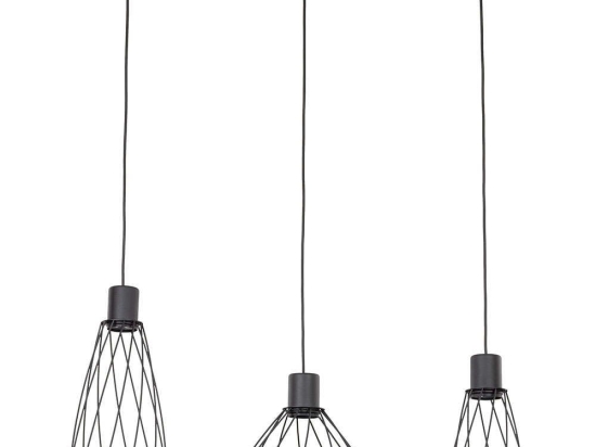 Φωτιστικό Οροφής - Ράγα Modesto 10149 82x30x140cm 3xGu10 10W Black TK Lighting
