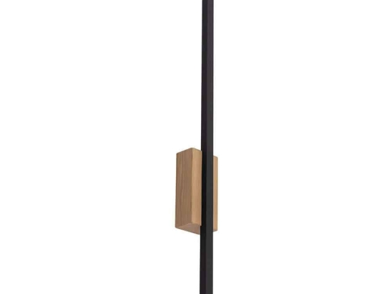 Φωτιστικό Τοίχου - Απλίκα Flash 6019 6x5,5x79cm Led 24W Natural-Black TK Lighting