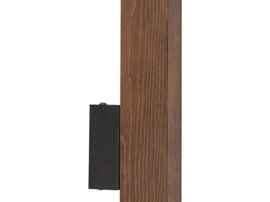 Φωτιστικό Τοίχου - Απλίκα Teo 6613 10x3,8x31cm Led 36W Black-Walnut TK Lighting
