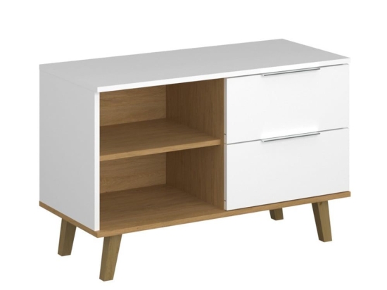 Μπουφές Neptune TO-NEPTUNE2S90 90x40x61cm White-Sonoma