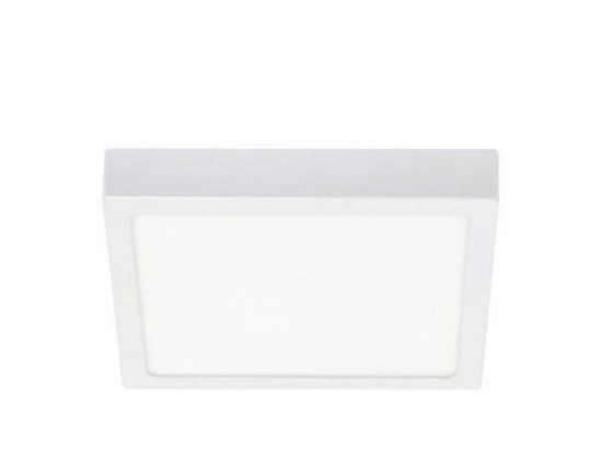 Panel Led Mini Επιφανειακό VT-2023840 20W 6500K 2000lm 21x21x2,7cm White Vito Τετράγωνο