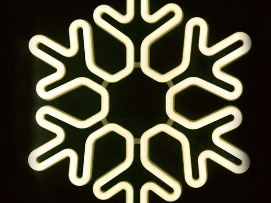 Χριστουγεννιάτικη Διακοσμητική Φιγούρα Snowflake Με Φως Led X0830014111 40x40cm Clear Aca