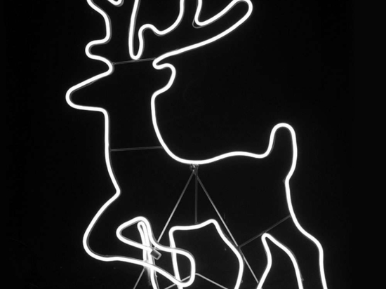 Φωτοσωλήνας Reindeer 500 Led X085002414 54x82+150cm 6W White Aca