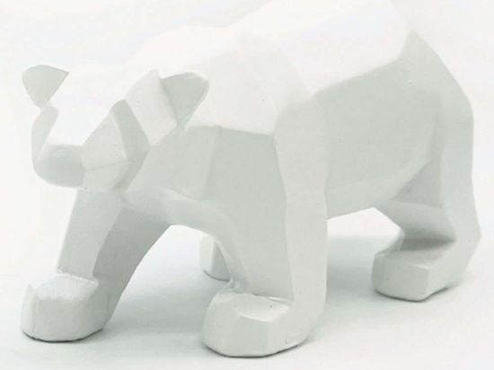 Διακοσμητική Φιγούρα Αρκούδα X158412 19x8x11cm White Aca