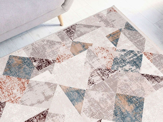 Χαλί Akropolis 225 Grey-Salmon Kayoom 200X300cm