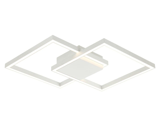 Φωτιστικό Οροφής - Πλαφονιέρα 2027 Led 3000K 25W Sandy White Αλουμίνιο,Ακρυλικό