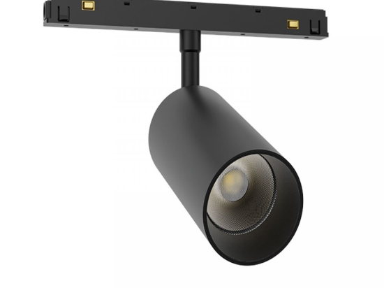 Σποτ Μαγνητικής Ράγας 20410 15W 3000K 1284Lm On/Off 13x6cm Black