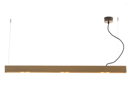 Φωτιστικό Οροφής - Ράγα 22208 142x4,8x7,8cm Dim Led 7560Lm 54W Bronze-Gold