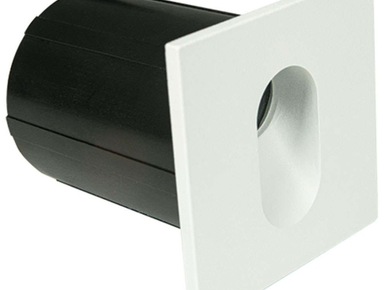 Φωτιστικό Τοίχου Χωνευτό E319 7x7,5x7cm Led 133lm 3W 3000K White
