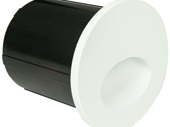 Φωτιστικό Τοίχου Χωνευτό E320 Φ7x6cm Led 133lm 3W 3000K White