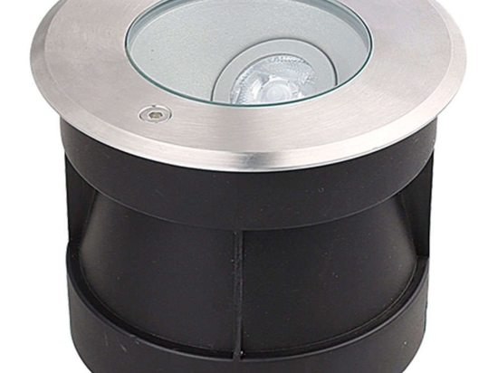 Φωτιστικό Δαπέδου Χωνευτό E363 Φ15x11,5cm Led 560lm 7W 3000K Steel