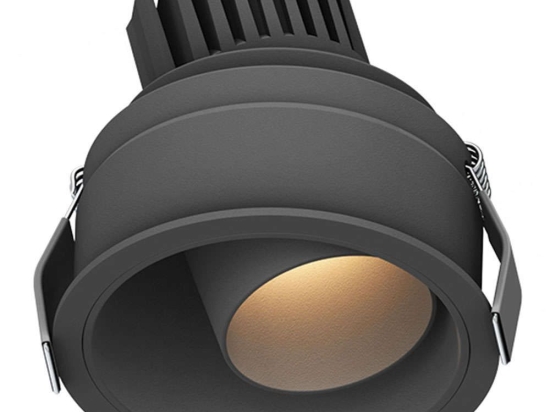 Φωτιστικό Οροφής - Σποτ Χωνευτό S174 Φ9,1x9,1cm Led 720lm 10W 3000K Black