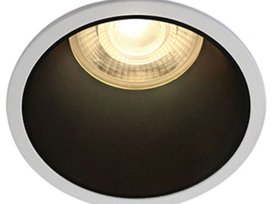 Σποτ Χωνευτό Z10105-AD Φ6,9x4,9cm 1xGU10 50W Black-White Στρόγγυλο
