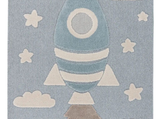Χαλί Fano 391 Space Blue-Beige Obsession 160X230cm