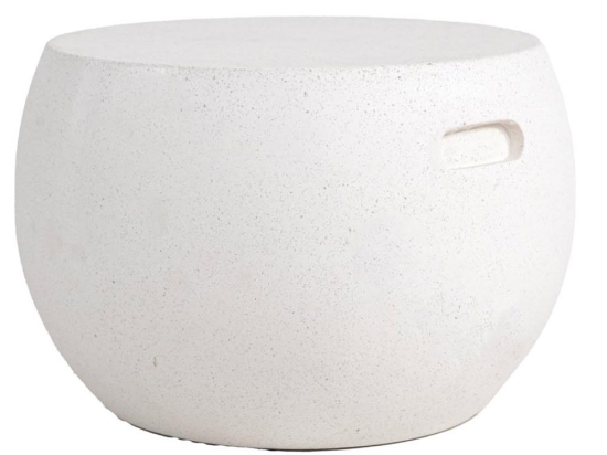 Τραπέζι Καθιστικού Rieti 0800047 44x44x34cm White