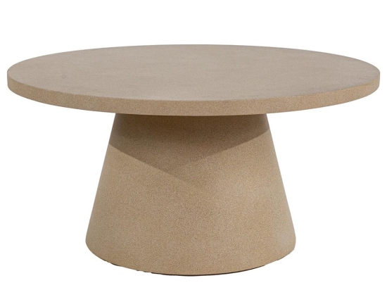 Τραπέζι Καθιστικού Randel 0800055 80x80x41cm Sand