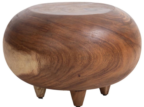 Τραπέζι Καθιστικού Muiren 0900001 60x60x42cm Natural