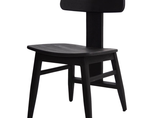 Καρέκλα Lova 0900019 49x50x85cm Black