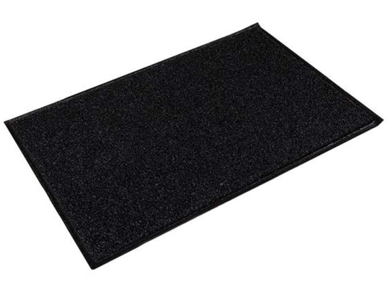 Πατάκι Εισόδου Spaghetti Διάτρητο 15mm 50x70cm Black New Plan 50Χ70
