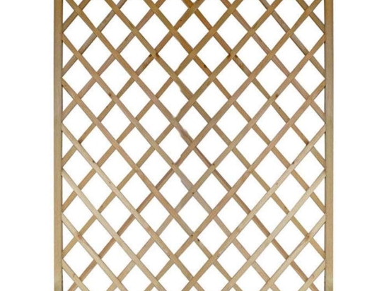 Καφασωτό TRD120150 Ρόμβος 12x12 150x180cm Natural New Plan