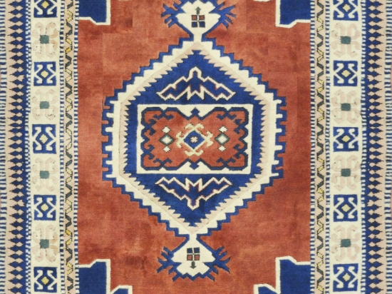 Χειροποίητο Χαλί Turkish Kazak Wool 14Χ151 214Χ151cm