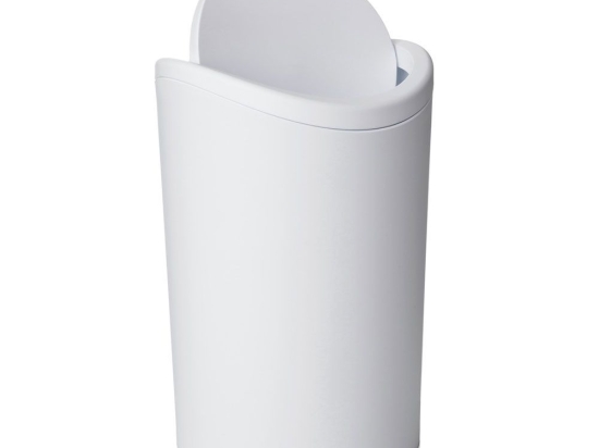 Κάδος Απορριμμάτων Swing Bin 06725.001 White Πλαστικό