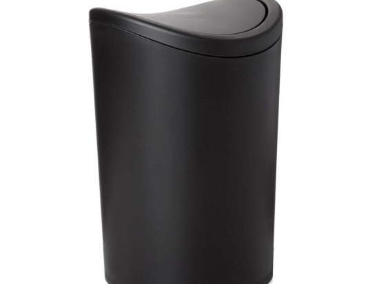 Κάδος Απορριμμάτων Swing Bin 06725.004 Black Πλαστικό