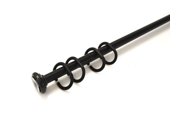 Βραχίονας Μπάνιου 03311.001 Black 115-220 cm 115-220cm Πλαστικό