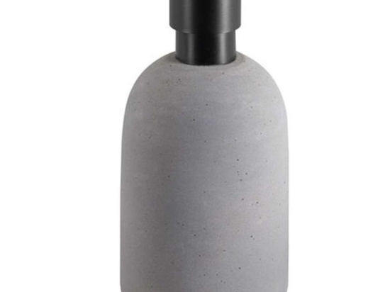 Δοχείο Κρεμοσάπουνου Gemma 03287.002 - 20319 Dark Grey Κεραμικό