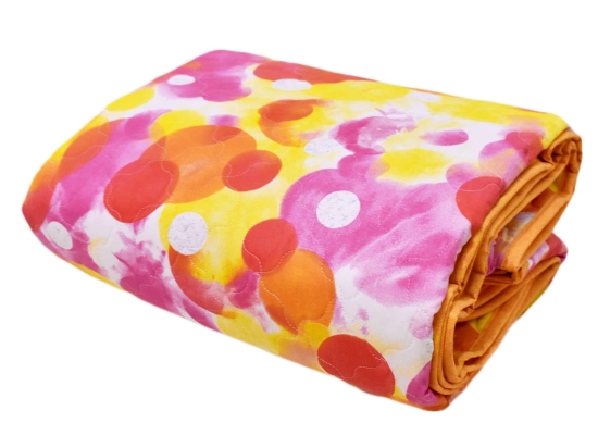 Κουβερλί Νίκη 2 Fuchsia Vesta Home Υπέρδιπλο 220x240cm Βαμβάκι-Πολυέστερ
