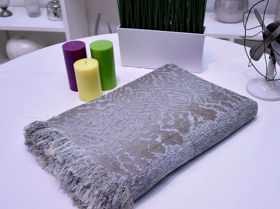 Ριχτάρι Lunar Grey Guy Laroche Τριθέσιο 170x300cm Ακρυλικό-Πολυέστερ
