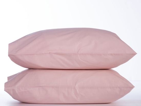 Μαξιλαροθήκες Basic (Σετ 2τμχ) Pink Nef-Nef 52 X 72 100% Βαμβάκι