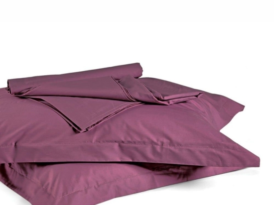Σεντόνι True Col 0501 Purple Kentia Υπέρδιπλo 240x270cm 100% Πενιέ Βαμβάκι