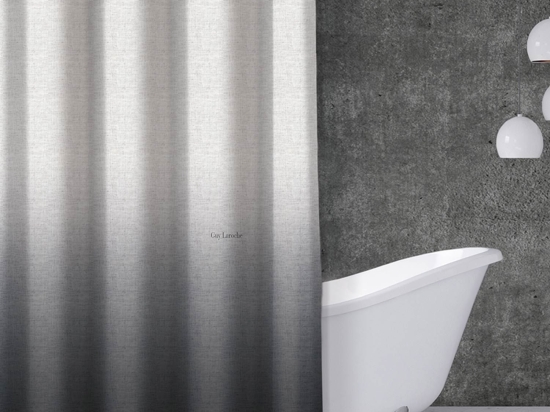 Κουρτίνα Μπάνιου Mykonos Anthracite 240x185 Guy Laroche 240Πx185Υ 240x185cm Πολυέστερ