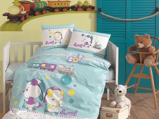 Πάπλωμα Βρεφικό Baby Sweet Multi Ρυθμός 100% Βαμβάκι