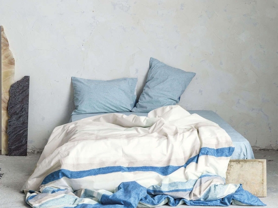 Κουβερλί - Antissamos Mint Nima Υπέρδιπλο 220x240cm 100% Βαμβάκι