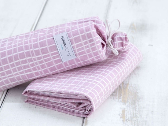 Σεντόνι Παιδικό - Totter Pink Nima Μονό 170x255cm 100% Βαμβάκι