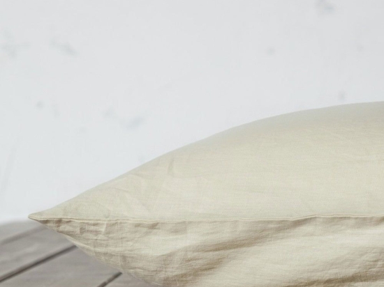 Μαξιλαροθήκες Σετ 2τμχ Linen Beige Nima 50X72 50x70cm Λινό
