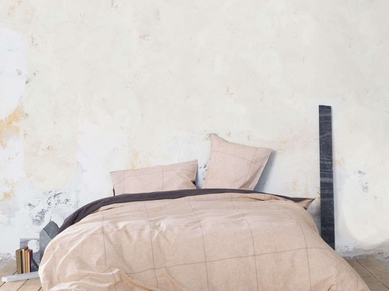 Μαξιλαροθήκες Σετ 2τμχ Tailor Beige Nima 50X72 50x70cm 100% Βαμβάκι