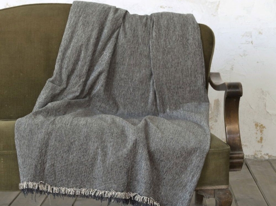 Ριχτάρι Comfrey Grey Nima Διθέσιο 180x240cm Ακρυλικό-Πολυέστερ