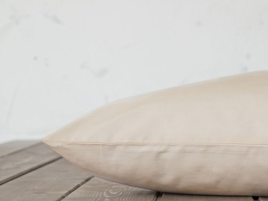 Σεντόνι Unicolors Earth Beige Nima Μονό 160x260cm 100% Βαμβάκι