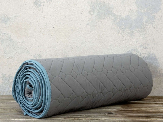Κουβερλί Novo Gray Nima Μονό 160x240cm Microfiber