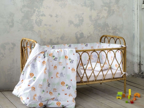 Κουβερλί Βρεφικό - Tagalong Multi Nima 100x140cm 100% Βαμβάκι