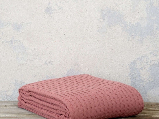 Κουβέρτα Habit - Terracotta Μονή Nima Μονό 160x240cm 100% Βαμβάκι